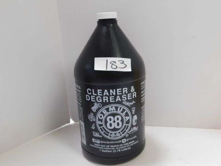 FORMULA 88 CLEANER AND DEGREASER 1 GAL Dallas Online Auction Company