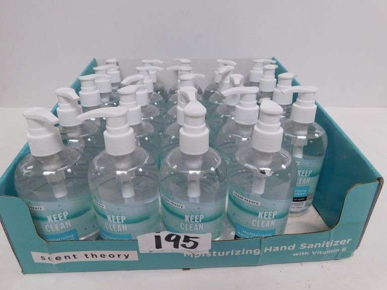 SCENT THEORY KEEP CLEAN MOISTURIZING HAND SANITIZER WITH VITAMIN E 12