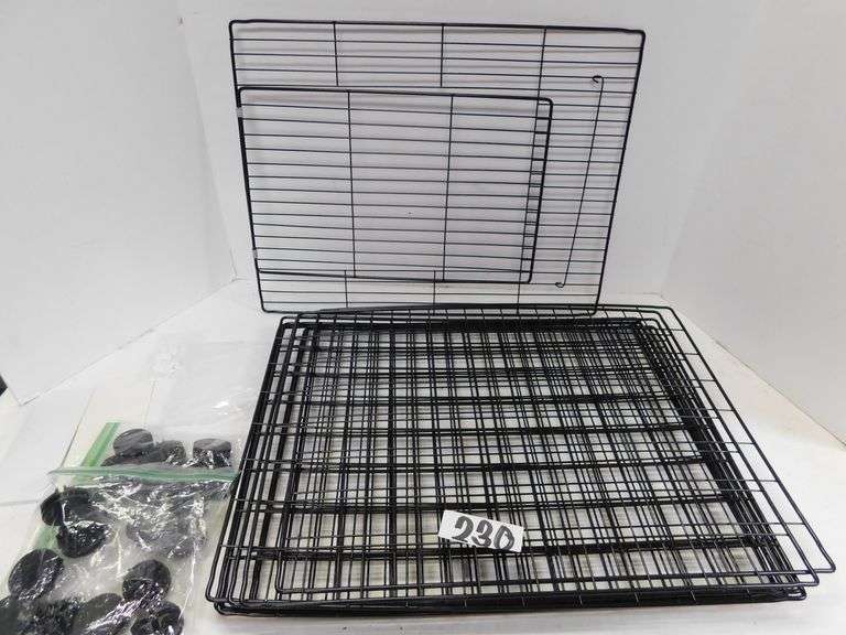 10PANEL METAL SMALL PET ENCLOSURE 18" X 14" RE ARRANGE ANY WAY YOU