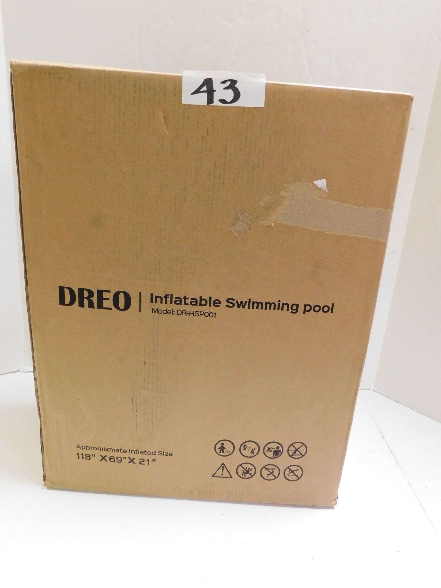 dreo inflatable pool