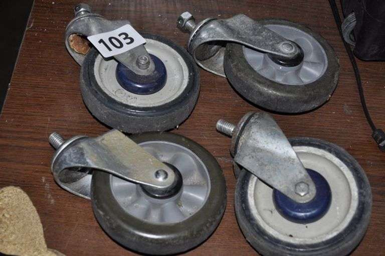 5 inch Caster wheels Dallas Online Auction Company
