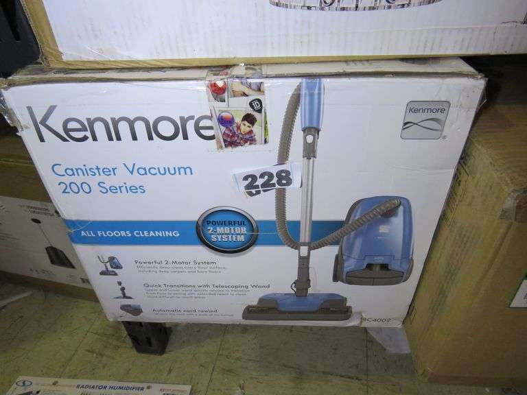 KENMORE CANISTER VACUUM 200 SERIES ALL FLOORS CLEANING Dallas Online