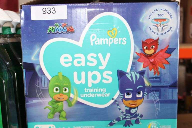 PAMPERS EASY UPS 3T-4T 124 TRAINING UNDERGARMENTS PJ MASKS - Dallas