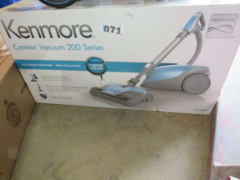 KENMORE CANISTER VACUUM 200 SERIES Dallas Online Auction Company