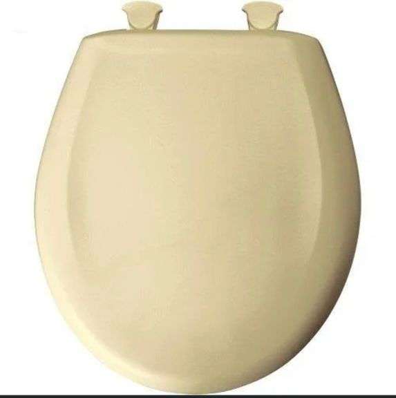 BEMIS EASY CLEAN TOILET SEAT IN BISCUIT LINEN FINISH 1500EC 346