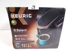 KEURIG K-SELECT SINGLE SERVE COFFEE 