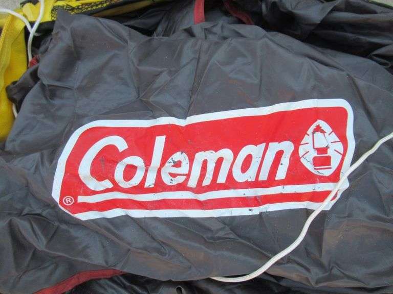 COLEMAN OUTDOOR TENT WITH BASS PRO SHOPS XTREME BOAT BAG MUST PREVIEW
