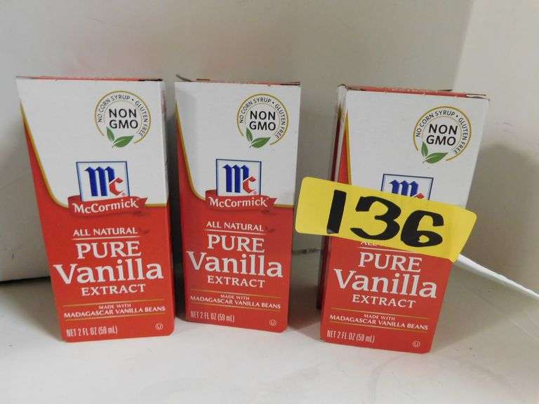 MCCORMICK ALL NATURAL PURE VANILLA EXTRACT MADE WITH MADAGASCAR VANILLA