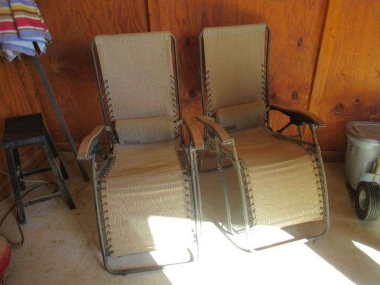 CABELA'S OUTDOOR LOUNGE CHAIRS Dallas Online Auction Company