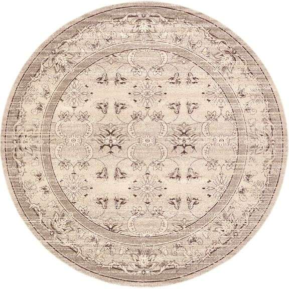 12' x 12' VISTA COLLECTION ROUND AREA RUG MADE IN TURKEY Dallas