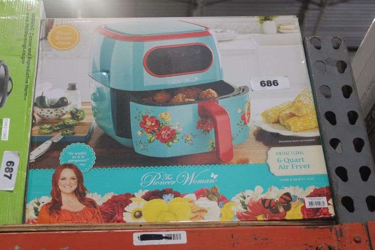 THE PIONEER WOMAN 6 QUART AIR FRYER Dallas Online Auction Company