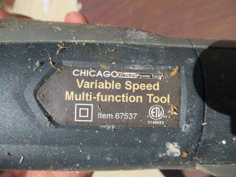 POWERSHOT PRO ELECTRIC STAPLER AND CHICAGO ELECTRIC VARIABLE SPEED