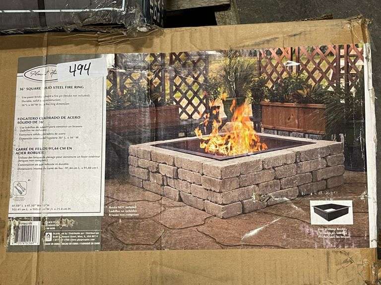 Pleasant Hearth 36 inch Square Fire Ringplease preview Dallas Online