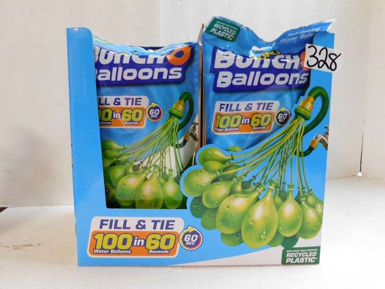 ZURU BUNCH O BALLOONS FILL AND TIE SELF SEALING WATER BALLOON KIT WITH