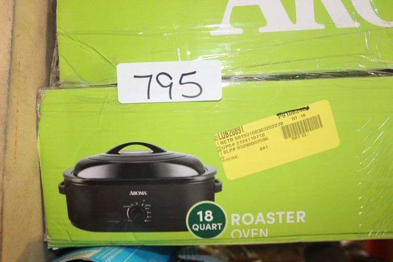 AROMA 18QT ROASTER Dallas Online Auction Company