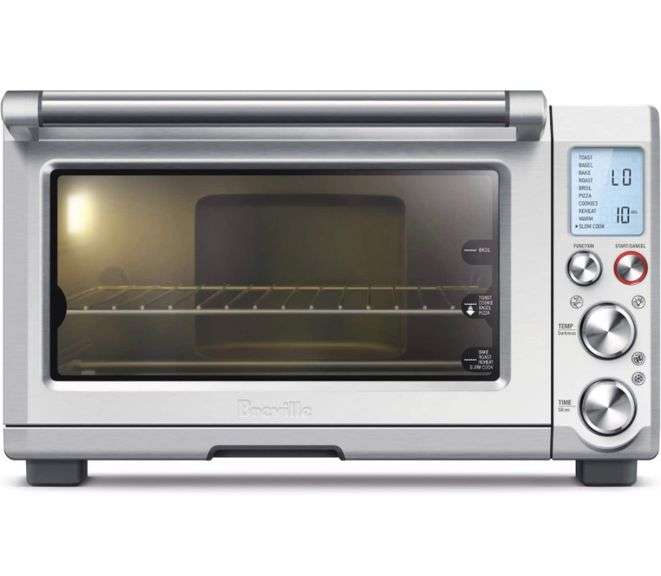 BREVILLE SMART OVEN PRO ELEMENT IQ TOASTER OVEN BOV845BSS IN BRUSHED