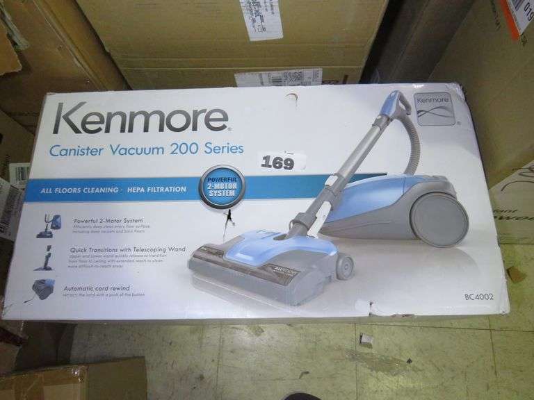 KENMORE CANISTER VACUUM 200 SERIES Dallas Online Auction Company
