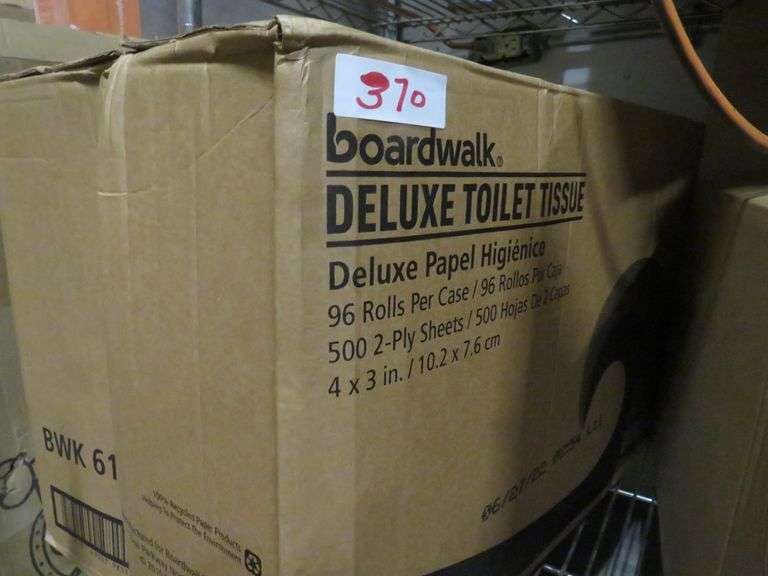 BOARDWALK DELUX PAPER TOILET Dallas Online Auction Company