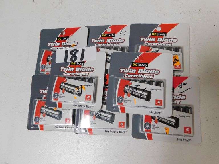 DG BODY TWIN BLADE CARTRIDGE SET WITH 6 IN PACK B0037 Dallas Online