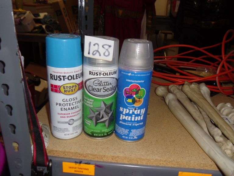 CANS OF SPRAY PAINT Dallas Online Auction Company