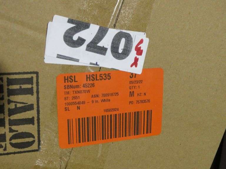 Halo Re-6150Wh Recessed Lighting Shower Lens/Trim, 6", White, Gloss Halo NL