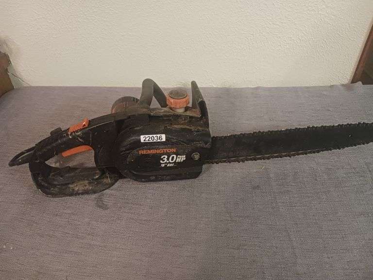REMINGTON CHAINSAW UNTESTED Dallas Online Auction Company