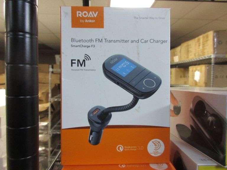 ANKER ROAV BLUETOOTH FM TRANSMITTER AND CAR CHARGER Dallas Online