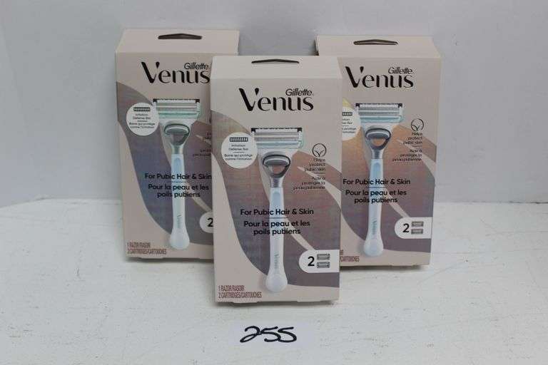 GILLETTE VENUS PUBIC HAIR SHAVING SINGLE RAZOR WITH IRRITATION DEFENSE