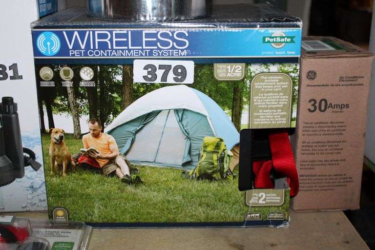 PET SAFE WIRELESS PET CONTAINMENT SYSTEM Dallas Online Auction Company