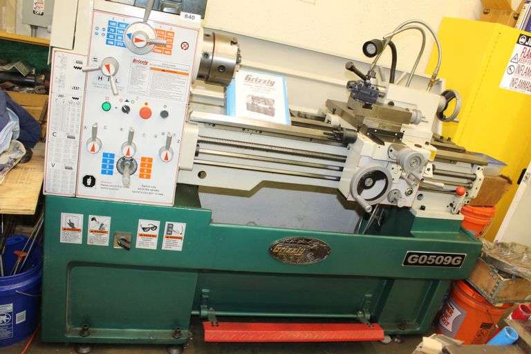 Grizzly G0509G 16" x 40" 3Phase Gunsmithing Metal Lathe (MORE PICTURES
