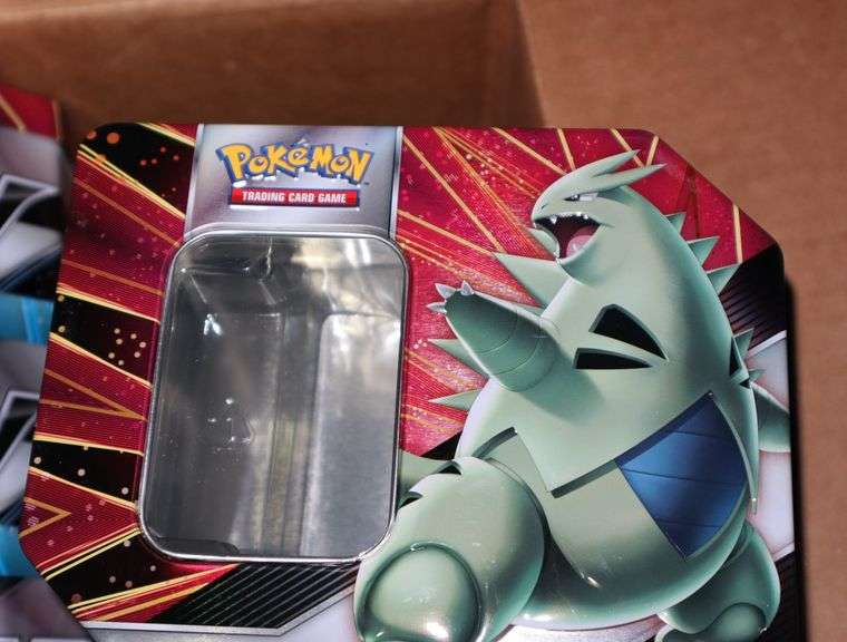 POKEMON TRADING CARD GAME TIN CONTAINERS Dallas Online Auction Company