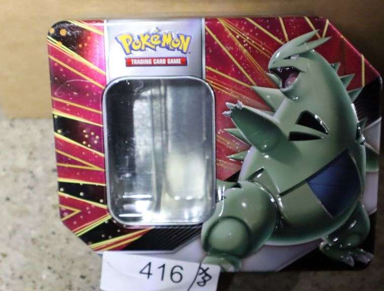 POKEMON TRADING CARD GAME TIN CONTAINERS Dallas Online Auction Company