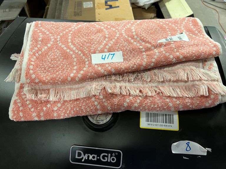 TRIDENT BOHO LUXURY HAND WASH TOWELS Dallas Online Auction Company