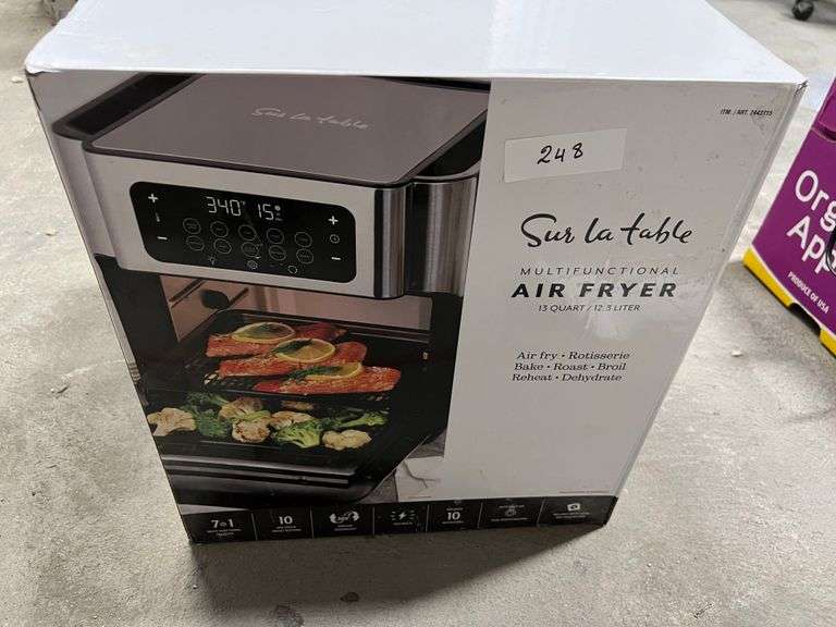 SUR LA TABLE AIR FRYER Dallas Online Auction Company Sur la table air fryer dallas online auction company