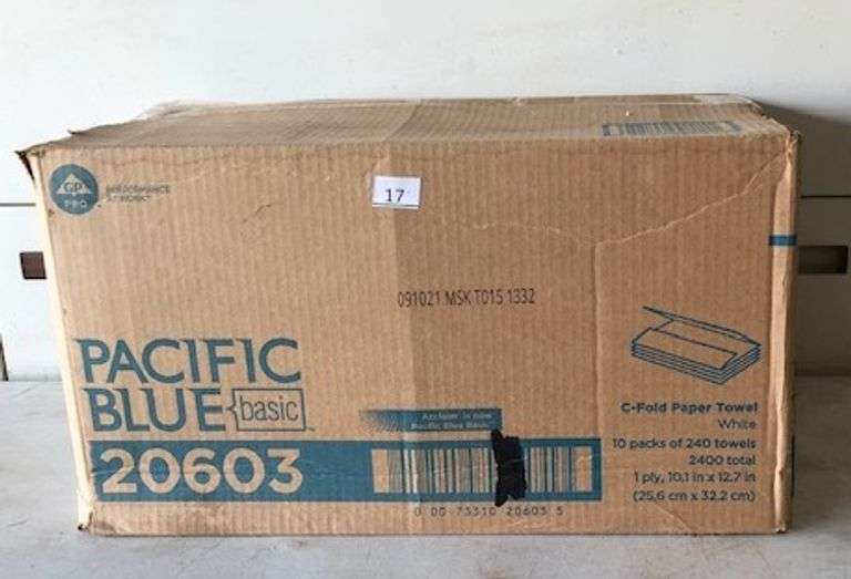 2400 pacific blue paper towels dallas online auction company