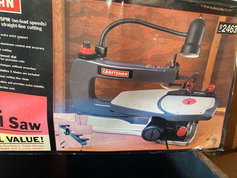 Craftsman Scroll Saw Hoosier Auction Group