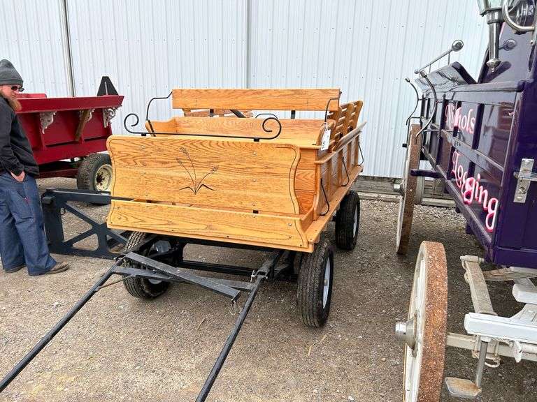 Haff Hitch wagon Mt Hope Auction