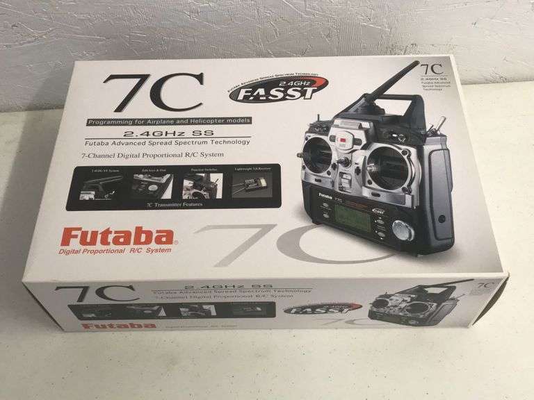 Futaba 7C 7 channel transmitter - Integrity Auctioneers