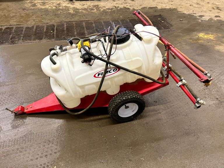 Fimco Tow Behind Lawn Sprayer Integrity Auctioneers