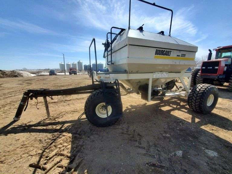 Bourgault 3225 air seeder cart Integrity Auctioneers