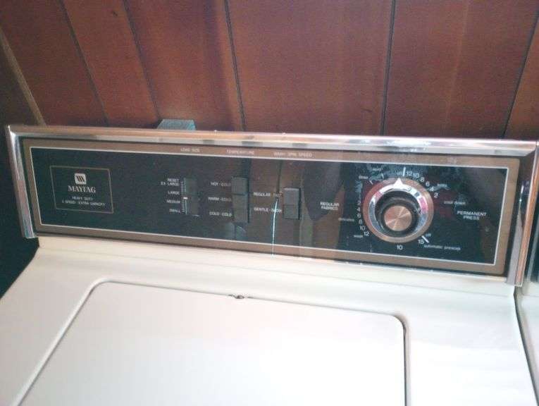 Maytag model LA612 clothes washer Integrity Auctioneers