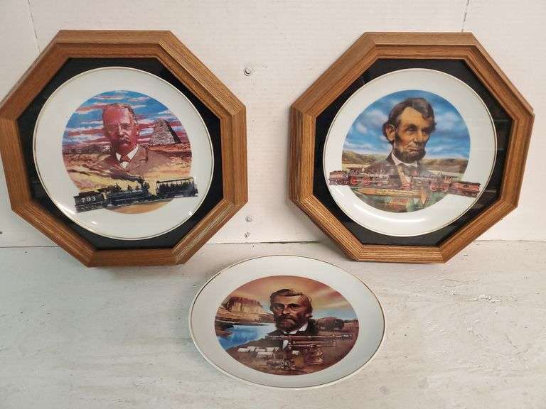 UNION PACIFIC PLATES Isabell Auction