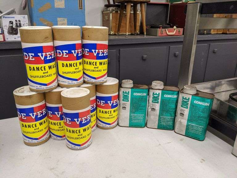 DANCE FLOOR/SHUFFLEBOARD WAX & RADIATOR LEAK STOP Isabell Auction