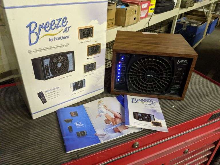 ECOQUEST BREEZEAT ELECTRONIC AIR QUALITY SYSTEM Isabell Auction