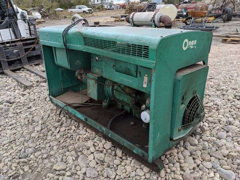 (OUT) ONAN 3PHASE 120/240VOLT ELECTRIC PLANT (GENERATOR) (NO BATTERY