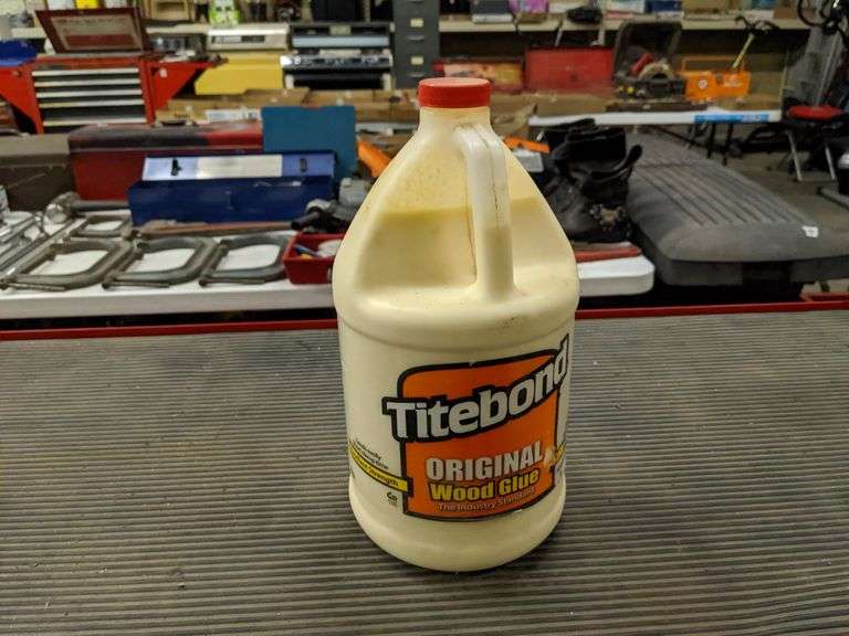 1GALLON BOTTLE OF TITEBOND ORIGINAL WOOD GLUE Isabell Auction