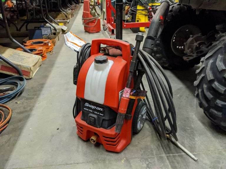 SNAPON 1650PSI ELEC. PRESSURE WASHER Isabell Auction