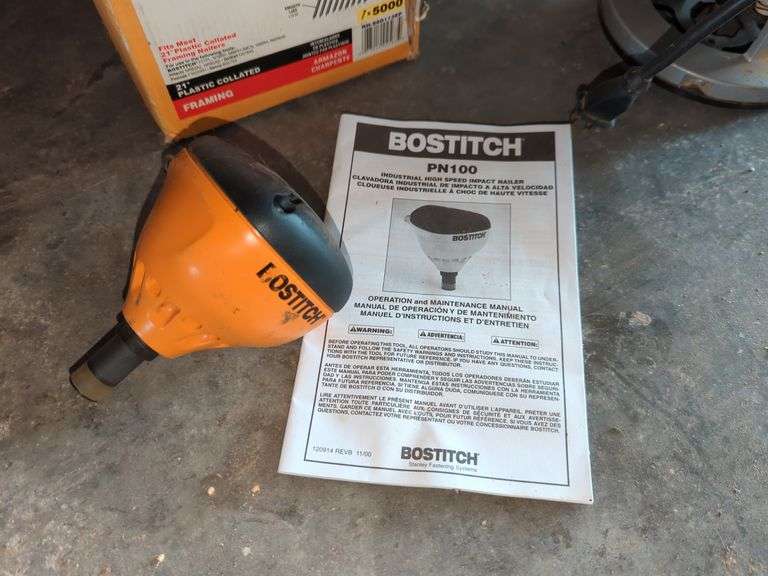BOSTITCH IMPACT PALM NAILER Isabell Auction