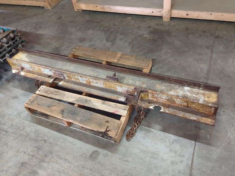 7FT. HOMEMADE STEEL IBEAM DRAG Isabell Auction