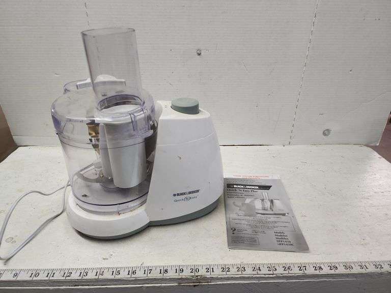 BLACK & DECKER FOOD PROCESSOR Isabell Auction